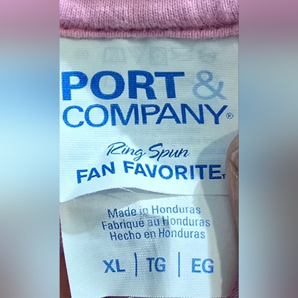 🍉💕Port & Company Watermelon Graphic Tee XL Pink Cute Summer Fruit Drinks Shirt - Picture 5 of 8